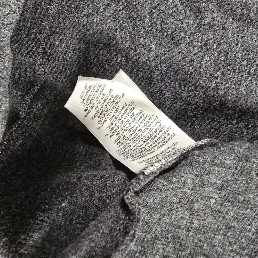 Polo Ralph Lauren Men's Size XL Quarter Zip Sweater Flesh Pony Estate Rib Gray